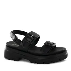 IMPULS - Sandalias Cuña Mujer Adaya10 Negro