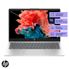 HP - Laptop 14-EP100LA 14 U5 125H 16GB 512GB TOUCHPAD