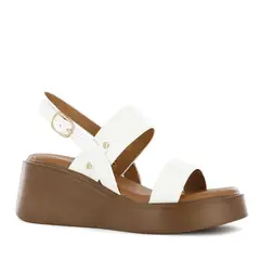 IMPULS - Sandalias Cuña Mujer Abi10 Blanco