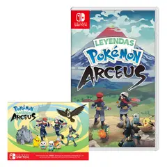 NINTENDO - Pokémon Legends Arceus Switch y Poster