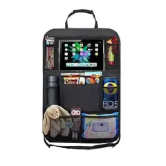 GENERICO - Organizador Asiento Auto Multibolsillo Negro