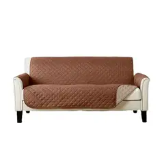 QUE PATAS PET SHOP - Funda Forro Cobertor para Muebles Marrón 3 personas