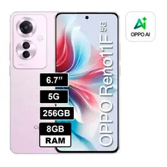 OPPO - Reno11 F 5G 256GB 8GB RAM LILA