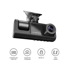 S&T - Cámara De Auto S1 Con Dvr Wifi Y 3 Lentes Full Hd 1080P