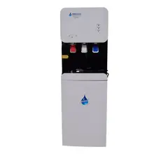 GENERICO - DISPENSADOR DE AGUA 105L-CG BLANCO/NEGRO CON 2 FILTROS EN LÍNEA
