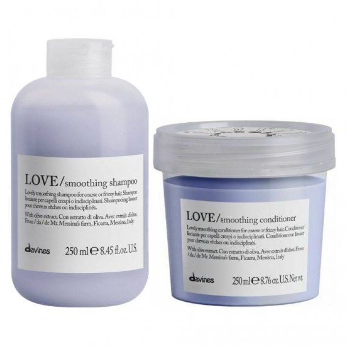 LOVE SMOOTHING – Dúo Shampoo 250 ml + Conditioner 250 ml