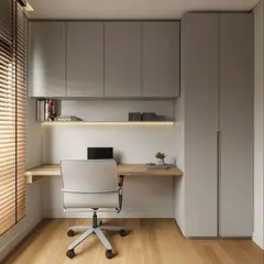 TU MESITA - Escritorio Moderno Klabe con Luces Led Color Gris