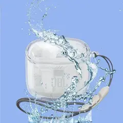 GENERICO - Funda para audifonos jbl tune flex 2 de TPU color transparente