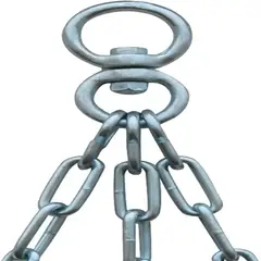 ALPHA GYM - Cadena para saco de boxeo colgador de acero inoxidable