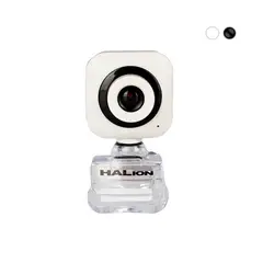 HALION - CÁMARA WEB HA-W04 640X480 PIXEL 03MP CMOS 1G2P PN W04 NEGRO