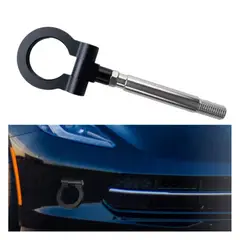 GENERICO - Gancho de Remolque Tuning Negro Toyota Yaris