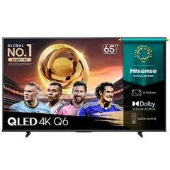 HISENSE - TV 65 QLED 4K UHD Vidaa 65Q6QV