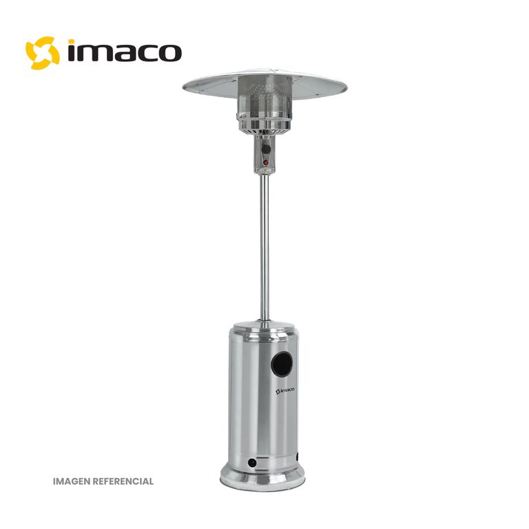 Estufa de patio acero inox a gas PHS130