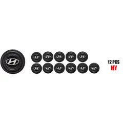 GENERICO - Topes de Puerta Hyundai 12 Piezas