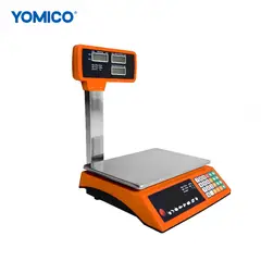 SM - Balanza Digital Comercial con torre de 40 Kg