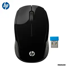 HP - MOUSE INALAMBRICO 200 X6W31AA 1000 DPI - NEGRO