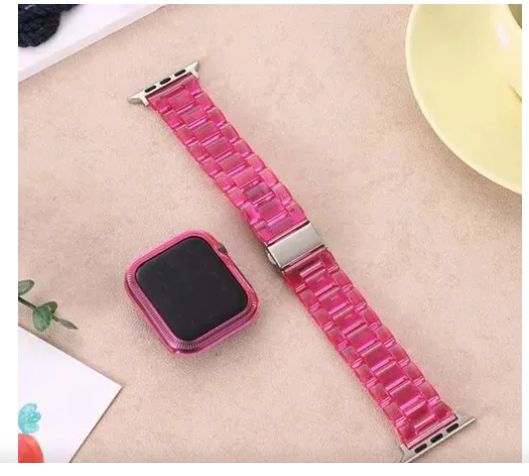 Correa Acrilica para Apple Watch 42mm - Rosa