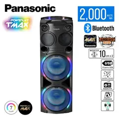 PANASONIC - Equipo de Sonido SC-TMAX50PUK One Box 2000 Watts RMS - Negro