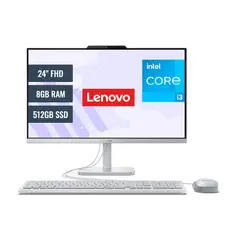 LENOVO - All In One A100 Intel Core i3 N305 8GB RAM 512GB SSD M2 24 FHD FreeDOS