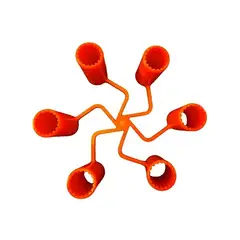 MAMUTT - Traba Tuercas Para Camionetas 6X21mm - Araña Naranja