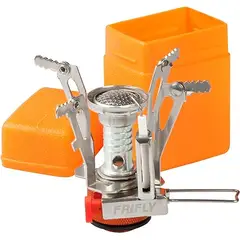 GENERICO - Mini Estufa Portátil de Gas para Camping con Estuche Cocina Ligera y Compacta