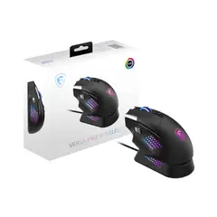 MSI - Mouse Gaming Versa Pro Rgb Bluetooth Inalámbrico Con 26K Dpi – Precisión Y Estilo Para