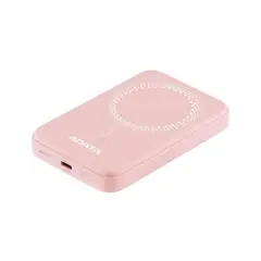 ADATA - Batería Externa Portátil Pr050 5000 Mah Magnética Rosa - Carga Rápida Y Compacta