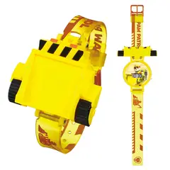 TAKARA TOMY - Reloj Patrulla Canina Paw Patrol Excavadora Electrica