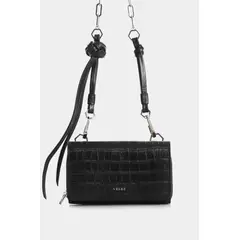 VELEZ - Vélez Billetera De Cuero Para Mujer Palma Negro