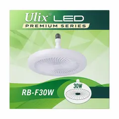 GENERICO - Foco Ventilador LED Ahorrador 30W Luz Blanca - Ulix
