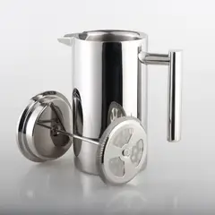 GENERICO - Prensa Francesa de Acero Inoxidable de Doble Pared – 700 ml Wallace
