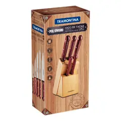 TRAMONTINA - Set de Cuchillos Polywood 6 Piezas - 21199783