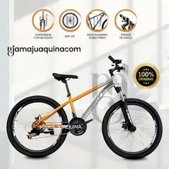 VELOX - Bicicleta Deportiva Aro 24 «LIMIT» Edición Limitada Orange