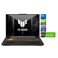 ASUS - Laptop TUF Gaming F17 C5 8GB RAM 512GB SSD RTX3050 6GB