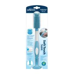 DR BROWNS - Cepillo de Limpieza Suave para Biberón de Boca Estrecha Azul