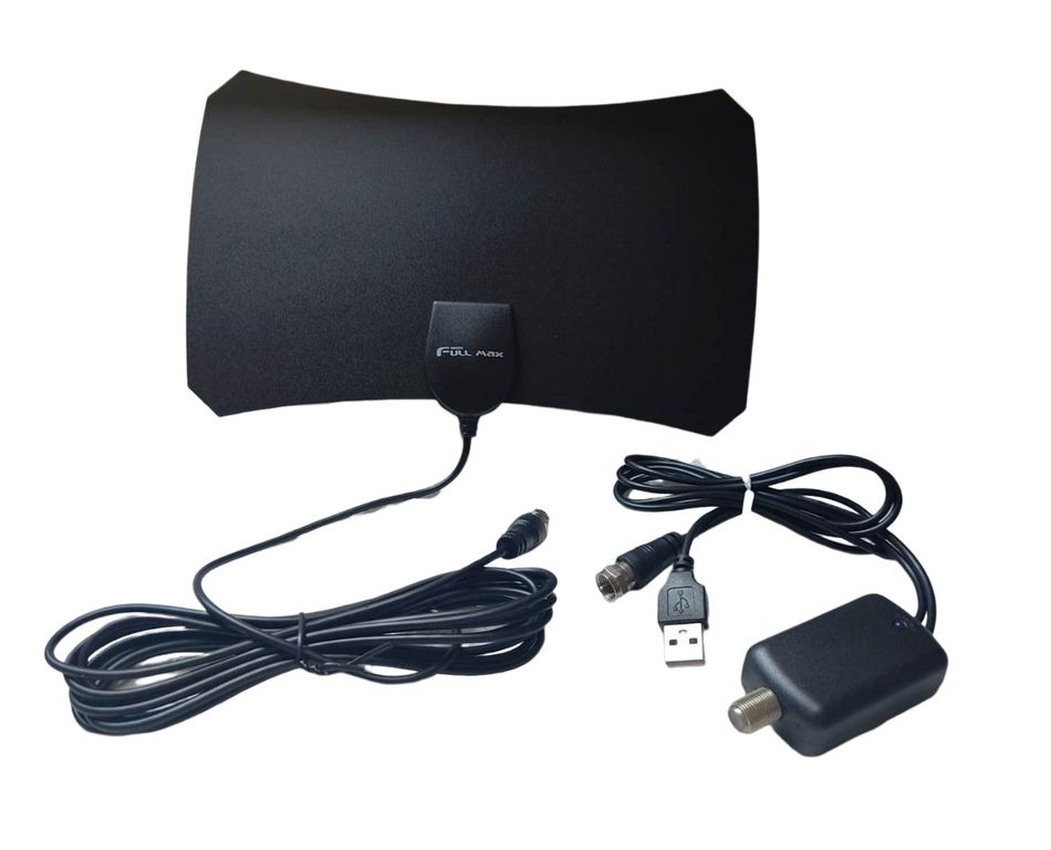 Antena Digital De Tv Digital Interior y exterior Full Hd ultra plana