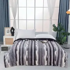 CUTE - EDREDÓN PIEL DE FOCA CON PIEL DE DURAZNO CON DISEÑO