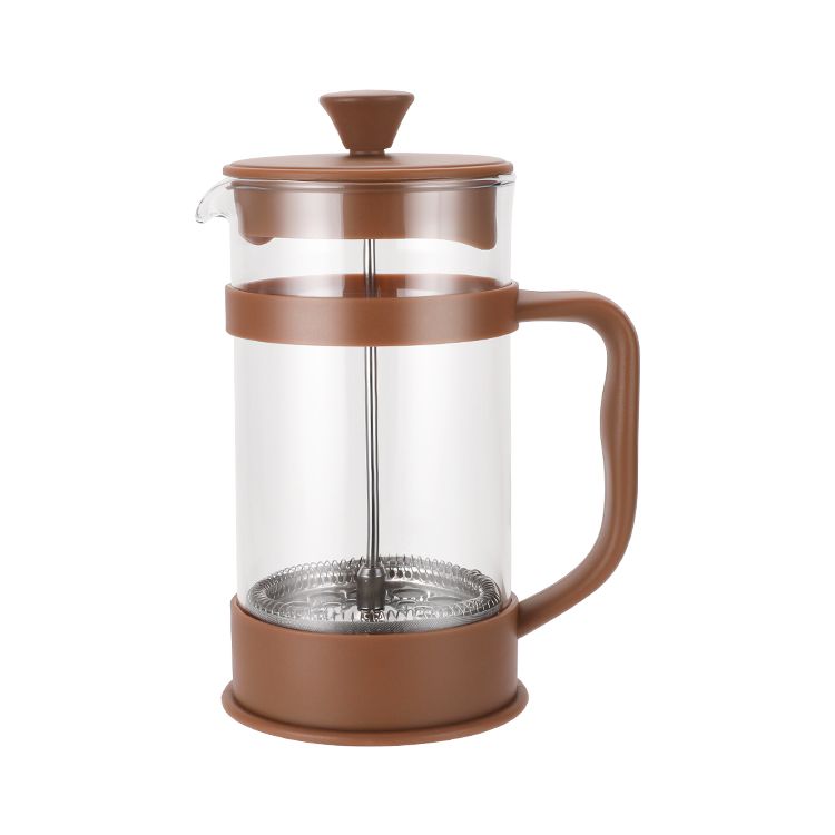 Prensa Francesa de Vidrio Color BROWN - 350 ml Wallace