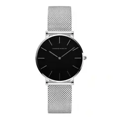 HANNAH MARTIN - Reloj Para Mujer - - Acero - Silver Black