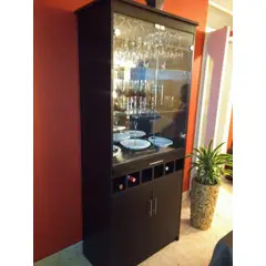 GENERICO - VITRINA CLARA - LA CASA DEL MUEBLERO - WENGUE