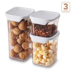 KELLER - Contenedores de Alimentos Multiusos Apilables H10