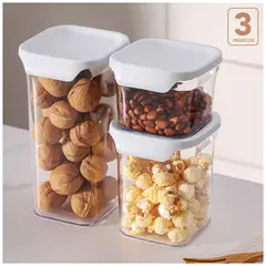 KELLER - Contenedores de Alimentos Multiusos Apilables H10