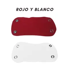 GENERICO - Extensores de Body de 2 broches (Par-Rojo y Blanco)