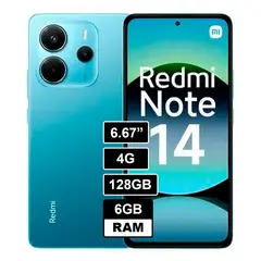 XIAOMI - NOTE 14 4G 6GB RAM 128GB AZUL
