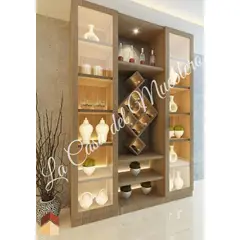 GENERICO - VITRINA DIAMANTE - LA CASA DEL MUEBLERO - MIEL