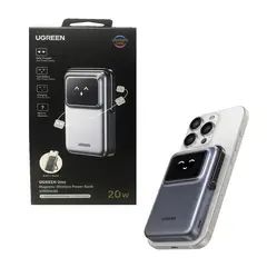 UGREEN - Batería MagSafe Original Robot 10000 mAh 20W