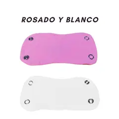 GENERICO - Extensores de Body de 2 broches (Par-Blanco y Rosado)