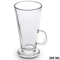 GENERICO - Set X 4Tazas Cappuccino Louisville 295 ml- Kimglass