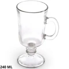 GENERICO - Set de Copa Irish Coffe 240 ml x4 piezas-Kimglass