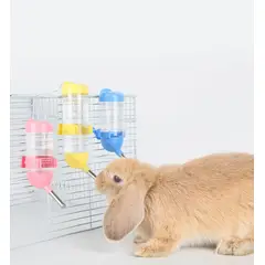 GENERICO - BEBEDERO DISPENSADOR DE AGUA PARA CONEJO CUY 210ML